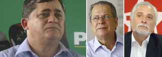 Após divulgação de nota pouco crítica da Direção Nacional do PT sobre as ilegalidades nas prisões dos condenados na AP 470, o líder do partido na Câmara, José Guimarães, faz duras acusações ao presidente do STF, Joaquim Barbosa; "manifesto perplexidade e profunda contrariedade com as ilegalidades cometidas pelo presidente do STF, Joaquim Barbosa, na condução do caso dos réus da Ação Penal 470 que foram condenados à prisão, entre eles os companheiros José Dirceu e José Genoino, ex-presidentes do PT. Não se pode atropelar a lei para dar demonstrações de vaidade e buscar os holofotes da mídia, como tem feito o presidente da Suprema Corte", afirma