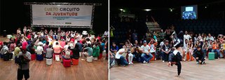 Escutar o que pensa a juventude. Com essa determinação a ministra da Cultura, Marta Suplicy, ao lado do ministro Gilberto Carvalho (Secretaria Geral da Presidência da República), abriram, em Brasília, o Curto Circuito da Juventude; oobjetivo do encontro entre os responsáveis pelas duas pastas e 70 jovens de todas as regiões do país é debater políticas públicas voltadas à juventude e apresentar novas ideias para desenvolver a cultura; durante o evento, que se estende até este domingo (13), os jovens trocarão experiências e vão colaborar com questões que abordam a formação cultural, o fomento à produção artística e o protagonismo e a participação da juventude nas políticas culturais