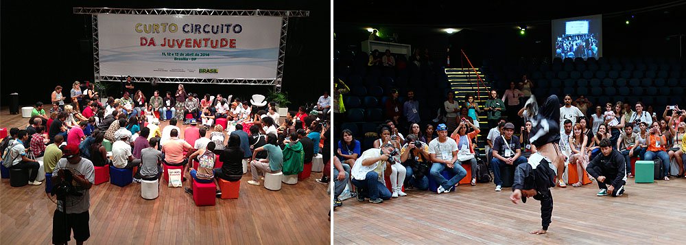 Escutar o que pensa a juventude. Com essa determinação a ministra da Cultura, Marta Suplicy, ao lado do ministro Gilberto Carvalho (Secretaria Geral da Presidência da República), abriram, em Brasília, o Curto Circuito da Juventude; oobjetivo do encontro entre os responsáveis pelas duas pastas e 70 jovens de todas as regiões do país é debater políticas públicas voltadas à juventude e apresentar novas ideias para desenvolver a cultura; durante o evento, que se estende até este domingo (13), os jovens trocarão experiências e vão colaborar com questões que abordam a formação cultural, o fomento à produção artística e o protagonismo e a participação da juventude nas políticas culturais