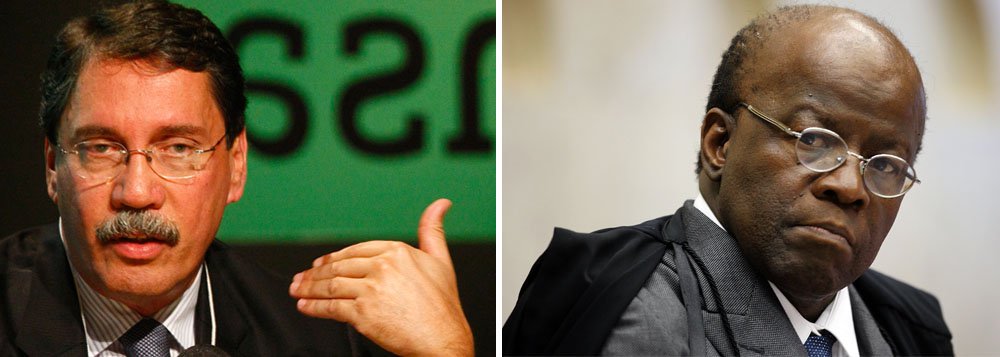 Segundo colunista do Globo, apesar de "pequenos percalços", o presidente do Supremo Tribunal Federal, Joaquim Barbosa, e democracia brasileira estão se saindo bem até o momento; ele também coloca em dúvida gravidade no estado de saúde de José Genoino