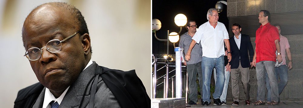 Segundo as guias de recolhimento publicadas no site do Supremo Tribunal Federal, ex-ministro condenado na AP 470 deve permanecer na cadeia até dia 15 de outubro de 2021; ele pode tentar progressão de regime em 2015 e livramento condicional em 2016; no entanto, a pena pelo crime de formação de quadrilha, que ainda aguarda julgamento de embargo, não foi contabilizada na previsão