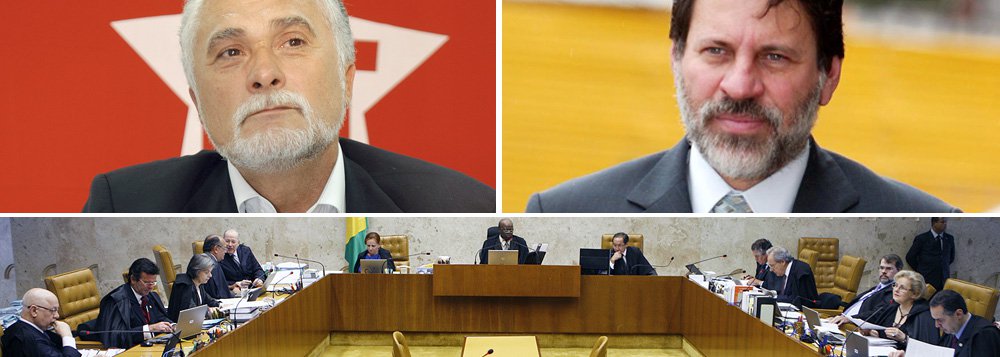 Depois de acatar recursos do ex-sócio da corretora Bônus Banval Breno Fischberg, que teve a pena reduzida de cinco anos e dez meses para três anos e seis meses de prisão, o ministro Teori Zavascki decidiu mudar seu voto em relação aos demais réus; ele não concordou com a fixação da pena-base no delito de formação de quadrilha ao ex-tesoureiro do PT Delúbio Soares, ex-vice-presidente do Banco Rural José Roberto Salgado, ao deputado federal José Genoino (PT-SP) e a ex-presidenta do Banco Rural Kátia Rabello;  voto gerou impasse e a questão será decidida na sessão desta quinta