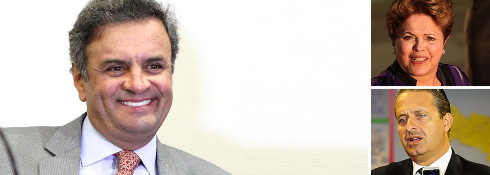 Na consulta estimulada, realizada entre 24 e 30 de maio, com 3 mil eleitores, presidenciável tucano Aécio Neves lidera 24,5% dos votos, enquanto a presidente Dilma Rousseff (PT) ocupa a segunda posição, com 18,9%, e o ex-governador Eduardo Campos aparece (PSB) aparece em terceiro, com 10%; o pastor Everaldo (PSC) soma 2,9%; o senador Randolfe Rodrigues (PSOL), 1,9%; e o ex-deputado Eduardo Jorge (PV), 0,8%