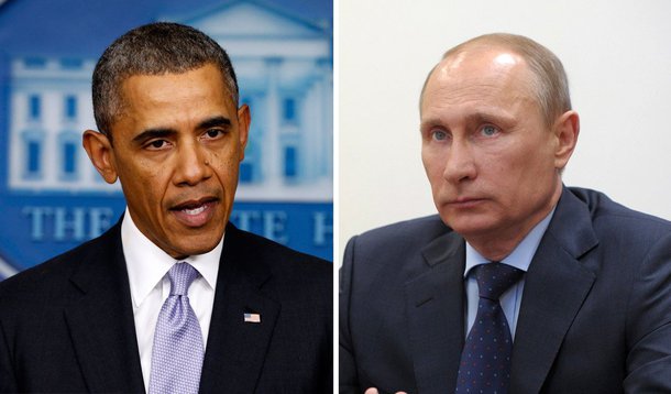 Depois de um telefonema de uma hora, o presidente russo disse em um comunicado que Moscou e Washington ainda estavam distantes de um acordo sobre a situação na Ucrânia; "A Rússia não pode ignorar pedidos de ajuda e age consequentemente, em plena conformidade com o direito internacional", disse Vladimir Putin; parlamento da Crimeia, onde vive população de maioria russa, aprovou anexação ao país de Putin