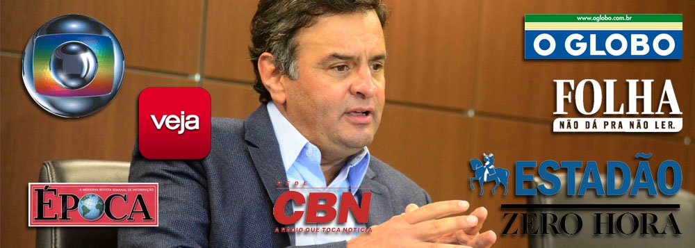 Pré-candidato do PSDB à presidência criticou nesta manhã o projeto de regulamentação da imprensa defendido pelo PT; "Controle dos meios de comunicação é censura. Liberdade de imprensa é o maior valor numa sociedade democrática", afirmou Aécio Neves; a uma plateia de empresários, em evento promovido pelo jornal O Estado de S. Paulo, tucano atacou o PIB do primeiro trimestre – só não foi mais "vexatório" graças ao agronegócio – prometeu secretaria para "simplificar a questão tributária" e "tolerância zero" com a inflação