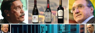 Se os réus da Ação Penal 470 "entrarem em cana este ano", na expressão do colunista Carlos Alberto Sardenberg, ele paga um vinho "bom" no jantar de comemoração marcado com Merval Pereira; se "prenderem só os bagrinhos e não os bagrões", quem banca o vinho é o décimo-segundo juiz do STF; prêmio pelas sentenças a José Dirceu, Delúbio Soares, José Genoíno, João Paulo Cunha e Marcos Valério pode ser um Chateneuf Du Pape, um Barolo Mascarelo ou um Pinot Noir da Borgonha; drama jurídico vira escárnio na CBN