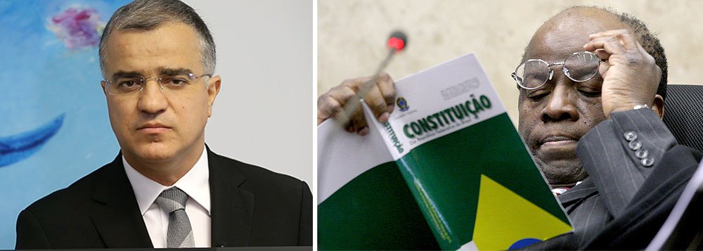 Presidente do Supremo sabe da tendência de derrota na decisão sobre o trabalho externo dos condenados ao regime semiaberto na Ação Penal 470, mas debate é oportunidade para que ele volte a "marcar posição", analisa o jornalista; Kennedy Alencar acredita que não será surpresa um novo discurso político de Joaquim Barbosa, com mais uma reprimenda aos colegas, como fez em fevereiro, quando foi derrotado na absolvição por formação de quadrilha; "uma saída em grande estilo", diz