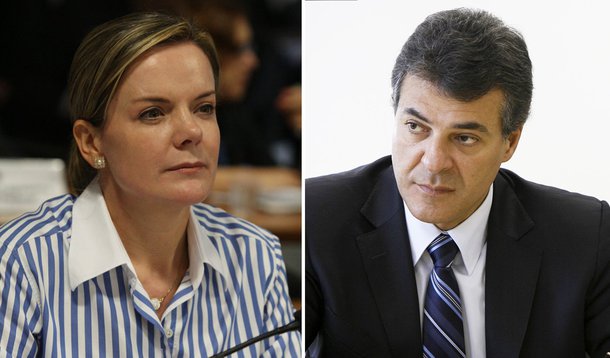 A ex-ministra Gleisi Hoffmann voltou a criticar de maneira pesada o governador Beto Richa, em resposta à críticas do gestor ao Governo Federal; "Eu acho lamentável um estado como o Paraná figurar nas páginas de jornais nacionais como um estado caloteiro. Dói minha alma porque é um estado de um povo trabalhador", disparou a petista