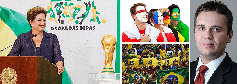 Estudo conduzido por Bráulio Borges, economista-chefe da LCA, desbanca teses pessimistas sobre o legado econômico da Copa do Mundo no Brasil; baseado no desempenho das economias que sediaram o evento desde 1982, o Produto Interno Bruto (PIB) pode ter aceleração de um ponto percentual, em média, no ano; isso pode fazer com que o Brasil cresça mais de 2% em 2014; a Embratur já aponta ganho de R$ 6,7 bilhões com os 600 mil turistas aguardados para o Mundial 