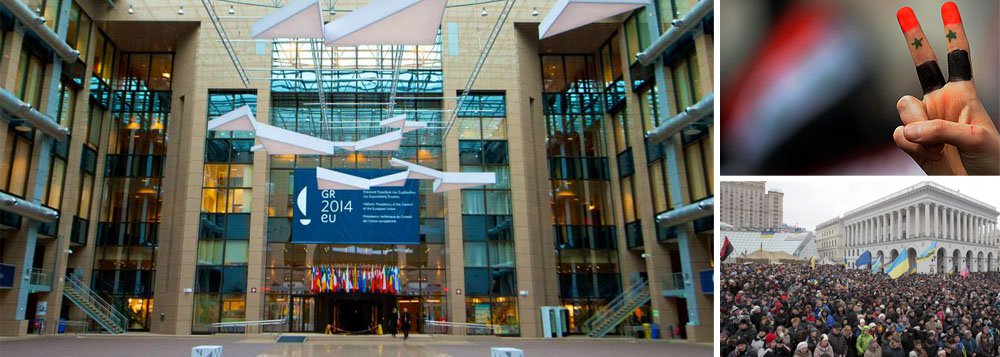 Encontro de ministros dos Negócios Estrangeiros em Bruxelas, na Bélgica, servirá também para os chefes de diplomacia de 28 países fazerem, em conjunto com a Alta Representante da UE para a Política Externa e de Segurança, Catherine Ashton, uma análise da situação nos países onde ocorreu a Primavera Árabe - Egito, Líbia e Tunísia - e dos preparativos para a missão militar da União na República Centro-Africana