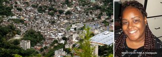 Moradora da favela Borel, Mônica Santo Francisco diz que as margens nunca dormiram porque a polícia nunca deixou: “A periferia sempre esteve na rua, sempre tentou buscar seu direito no grito. Mas a cidade nunca quis ouvir pela invisibilidade dos atores envolvidos ou pela influência negativa da mídia”