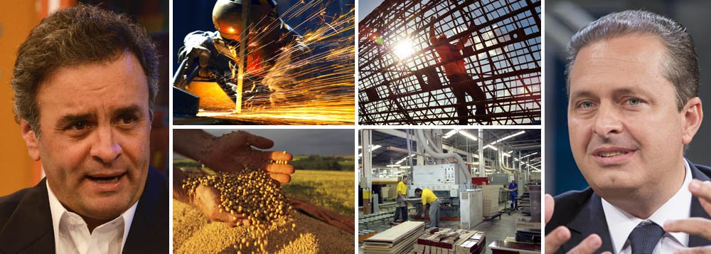 Em nota, o senador e pré-candidato do PSDB à presidência, Aécio Neves, diz que "o potencial de crescimento da economia reduziu-se efetivamente", ao comentar o avanço de 2,3% em 2013, segundo o IBGE; segundo o tucano, o fenômeno "não pode ser mais 'terceirizado' e debitado na conta da crise internacional ou de outros acasos"; pelo Facebook, o governador de Pernambuco e presidenciável pelo PSB também desferiu seu ataque; para ele, PIB foi "medíocre"; "Não adianta vir com o velho truque de selecionar outros países mal das pernas e dizer que estão piores do que nós. O povo brasileiro merece coisa melhor", critica