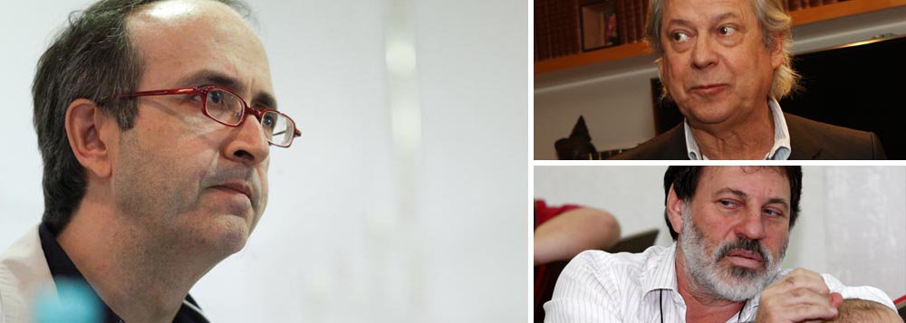 Blogueiro tenta fazer piadas sobre a desgraça alheia; afirma que Dirceu poderá dar aulas de Ética e Formação Política na cadeia, enquanto Delúbio ensinará "truques de contabilidade"; ele afirma ainda que o núcleo do PT na Papuda será o mais influente do País