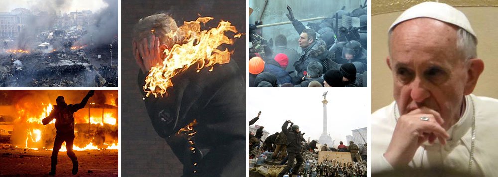 Victor Yanukovich classificou de "tentativa de tomar o poder" 