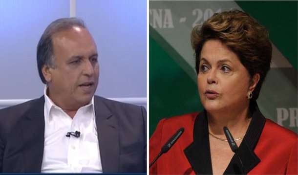 O governador do Rio de Janeiro, Luiz Fernando Pezão (PMDB), afirmou que seu palanque está aberto para cinco presidenciáveis, mas que apoiará a presidente Dilma (PT), candidata à reeleição; "Vou apoiar Dilma até onde o PT quiser, até onde o PT deixar", disse; sobre o movimento "Aezão" no Rio, lançado por dissidentes do PMDB-RJ em favor do voto combinado em Pezão e no presidenciável pelo PSDB, Aécio Neves (MG), foi taxativo: "Em nenhum momento falei que apoiaria Aécio Neves"