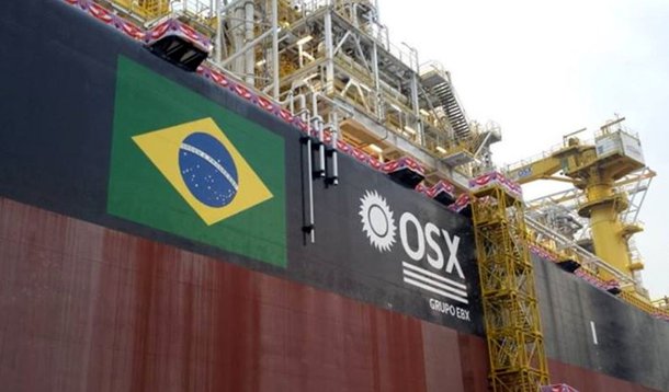 Empresa de construção naval de Eike Batista, que entrou com pedido de recuperação judicial este mês, reverteu o lucro de R$ 6,92 milhões registrado um ano antes; resultado foi impactado por provisões para queda no valor de plataformas e para perdas com calotes