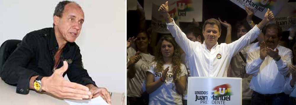 Publicitário goiano Marcus Vinícius Queiroz comandou a mudança na campanha de Juan Manuel Santos, reeleito na Colômbia; depois de começar o segundo turno em desvantagem, atrás de Óscar Zuluaga, do Centro Democrático, ele venceu as eleições com 50,8% dos votos; Zuluaga teve a campanha planejada pelo também brasileiro Duda Mendonça
