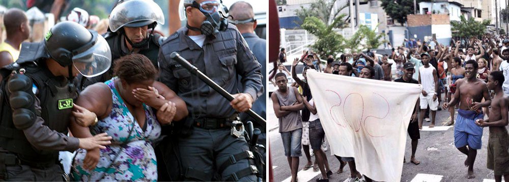 A Polícia Militar (PM) está com cerca de 1.600 homens na região do Engenho Novo, na zona norte do Rio, para cumprir a reintegração de posse determinada pela Justiça para retirar os cerca de 5 mil moradores que ocupam o terreno há 11 dias; no início, a ocupação foi pacífica, mas pouco depois das 6h30, o grupo começou a reagir e jogou um coquetel-molotov contra os militares