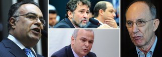 Após reunião tensa pela manhã, em Brasília, com a direção nacional do PT, deputado André Vargas responde à tarde com articulação para obter tempo na comissão de Ética da Câmara; relatório que defende a cassação do mandato dele foi lido por Julio Delgado (PSB-MG), mas deputado petista Zé Geraldo (PA) pediu vistas; disse que se tratava de estratégia combinada com o próprio Vargas; "Ele está querendo esse tempo e esse tempo está sendo dado a ele. Ele pediu", enfatizou o amigo; próxima reunião, agora, só na terça 29; do presidente do PT, Rui Falcão, Vargas ouviu mais cedo que deve renunciar ou será expulso do partido; mas ex-vice-presidente da Câmara o peitou; avisou que vai se defender e foi apoiado por colegas José Mentor (SP) e Luiz Sérgio (RJ); caso acirra ânimos, segue aberto e sangrando