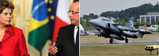 Fracasso na concorrência da FAB surpreendeu franceses após visita promissora do presidente François Hollande ao Brasil; “Esse avião é composto de vários equipamentos fabricados por terceiros, principalmente por norte-americanos, e não pertence a mesma categoria do Rafale: um avião monomotor e mais leve”, disse a Dassault, fabricante do Rafale, em comunicado; o canal de televisão BFM tratou o episódio como uma “grande decepção ” para o país, que há 12 anos tenta fechar o negócio e até agora não conseguiu exportar nenhum caça