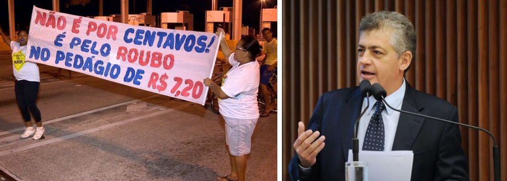 A denúncia é do deputado estadual Péricles Mello (PT), que integra a CPI do Pedágio no estado; segundo o Blog do Esmael, o petista apresentou estudo técnico feito por consultor contratado apontando a fraude cometida pelas pedagiadoras desde a implantação das praças de cobrança, em 1998, ainda no governo Jaime Lerner