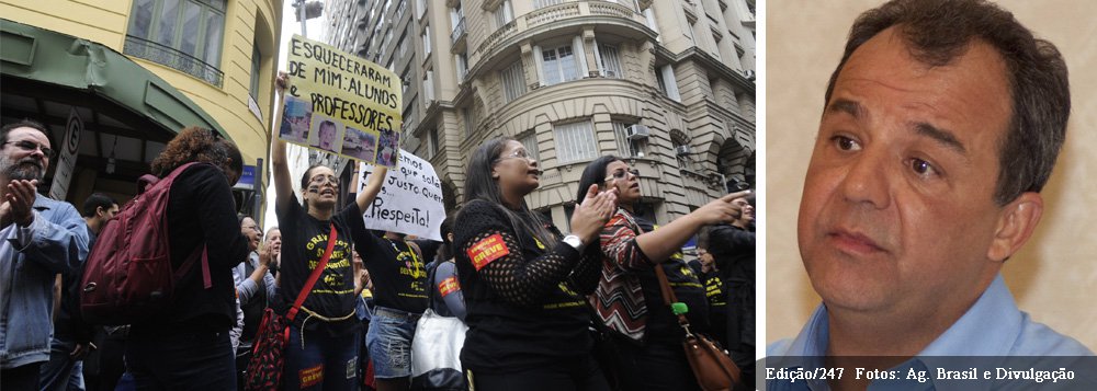 O governador do Rio não quis comentar se houve excessos da Polícia Militar durante a desocupação na noite de ontem (28), conforme informaram professores. Ele disse que não viu as imagens e por isso não pode julgar o comportamento dos policiais