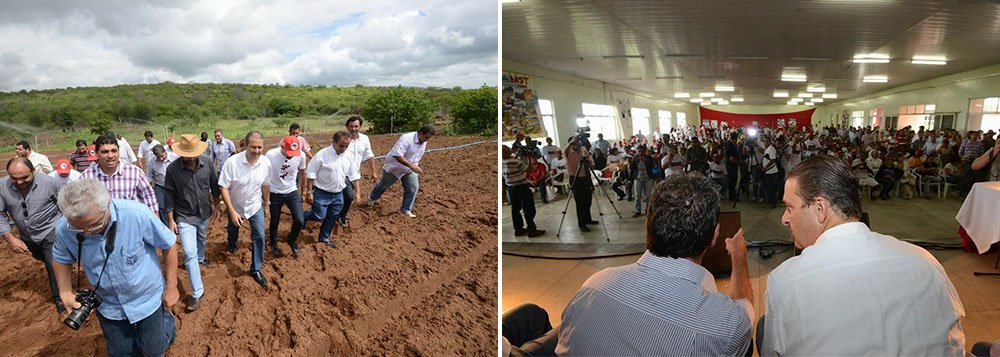 Movimento dos Trabalhadores Rurais sem Terra (MST) lamentou a morte do "amigo" e "apoiador da luta pela terra e pela reforma agrária, fato que o fez ganhar notável confiança dos trabalhadores rurais do estado de Pernambuco"; "O país fica politicamente empobrecido com a perda de um de seus representantes mais promissores, cujo histórico familiar está intrinsecamente ligado às lutas em defesa das aspirações democráticas", afirmou também o presidente da UGT, Ricardo Patah