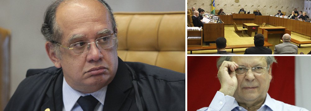 Esta é a opinião do ministro Gilmar Mendes, que fala sobre o tema na véspera do que pode ser o último capítulo da Ação Penal 470; "Veja que isso [os embargos infringentes] leva exatamente à duração indefinida de processos com todas as consequências", disse Gilmar; ele afirma que é preciso "rezar para não perder o senso de Justiça", mas que se Deus não ajuda, "pelo menos que rezemos para que não percamos o senso do ridículo"; nesta terça-feira, o ex-ministro José Dirceu, um dos condenados, garantiu que o julgamento não acaba aqui, uma vez que há uma "luta a ser travada nas cortes internacionais"