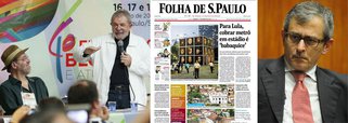 Uma mensagem enviada ao 247 pelo leitor Ítalo Barral deveria fazer o empresário Otávio Frias Folha, editor-responsável pela Folha, refletir sobre sua manchete deste sábado, que distorceu uma declaração de Lula, num encontro de blogueiros, sugerindo que o ex-presidente enxergaria a construção de estações de metrô como "babaquice"; "é preocupante quando nos damos conta da estratégia "suja","manipuladora" e desrespeitosa de um jornal de tamanho renome como o da Folha", diz ele; Barral defende "a imparcialidade e o direito a noticiais e fatos amplamente cobertos, sem que haja intervenção de interesse pessoal no ato"