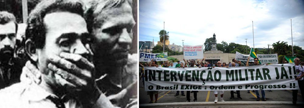 Eduardo Guimarães, do Blog da Cidadania, critica manifestações de apoio ao golpe que derrubou Jango do poder: “não se pode mais aceitar que, após todos os horrores praticados pelo regime criminoso instaurado em 1964, pessoas irresponsáveis ou desinformadas ou mal-intencionadas – ou tudo isso junto – não apenas defendam as atrocidades do passado, mas cheguem ao cúmulo de pregar que se repitam”