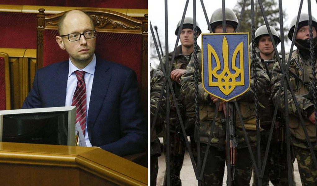 "Se o presidente russo quer ser o presidente que iniciou uma guerra entre dois países vizinhos e amigos, ele está perto de alcançar este objetivo. Estamos à beira do desastre", disse Arseni Iatseniuk, primeiro-ministro ucraniano; o parlamento ucraniano se reuniu nesta manhã em uma sessão extraordinária para discutir sobre as medidas a serem tomadas, um dia depois que o Conselho da Federação (Senado) em Moscou aprovou o recurso ao exército russo na Ucrânia