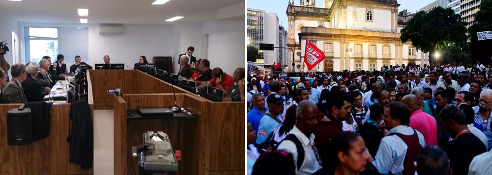 O Tribunal Regional do Trabalho do Rio de Janeiro (TRT-RJ) considerou ilegal a greve dos rodoviários do município do Rio e manteve multa ao Sindicato Municipal dos Empregados de Empresas de Transporte Urbano (Sintraturb) de R$ 50 mil por dia parado; com a decisão, os trabalhadores poderão ter os dias de greve descontados do salário