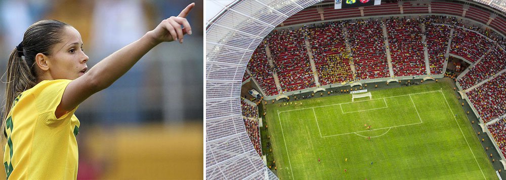 Depois de cinco anos consecutivos sendo sediada em São Paulo, competição internacional chega ao gramado do Mané Garrincha; jogo de abertura será dia 12, e a final, em 22 de dezembro; torneio contará com a participação das seleções do Brasil, Canadá, Chile e Escócia; para a atacante Érika, da seleção brasileira, a migração do campeonato é importante para promover o futebol feminino em outras regiões; "É extremamente positivo para a modalidade, teremos outro público", avalia