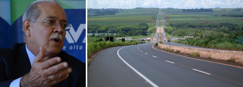 Ministro dos Transportes, Cesar Borges, anuncia oito interessados na BR-050; no entanto, a BR-262 não atraiu potenciais investidores