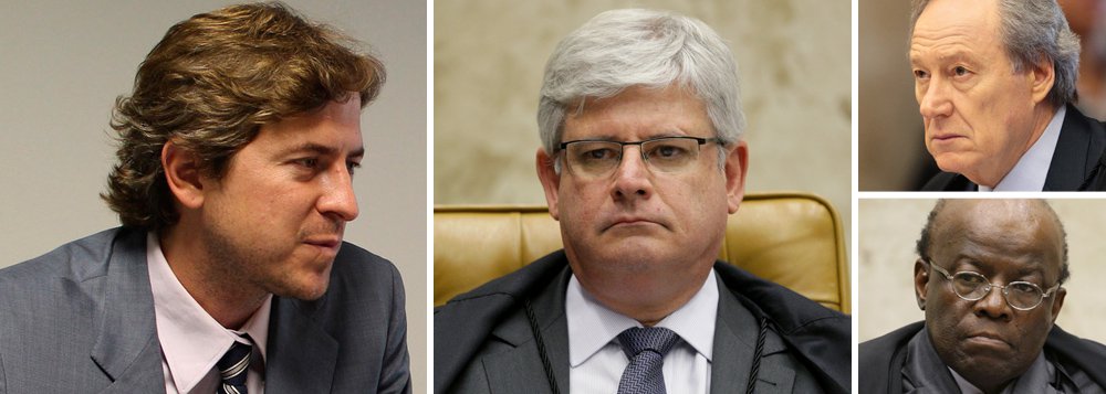 A decisão do presidente do Supremo Tribunal Federal, Joaquim Barbosa, de colocar na pauta um caso envolvendo o deputado Zeca Dirceu (PT-PR), filho do ex-ministro José Dirceu, não saiu exatamente conforme planejado; a pedido do procurador-geral da República, Rodrigo Janot, o caso foi arquivado sumariamente; Barbosa se ausentou da sessão, que foi presidida pelo ministro Ricardo Lewandowski; caso foi colocado em pauta na semana em que deveria sair a autorização de trabalho para José Dirceu, ainda não decidida pela Vara de Execuções Penais do Distrito Federal