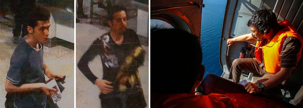 "Quanto mais informações obtemos, mais inclinados estamos a concluir que não se trata de um incidente terrorista", disse o secretário-geral da Interpol, Ronald Noble; segundo ele, dois passageiros iranianos usaram passaportes italiano e austríaco roubados para embarcar no avião desaparecido na madrugada de sábado com 239 pessoas a bordo; o voo MH370 fazia a rota Kuala Lumpur a Pequim, na China