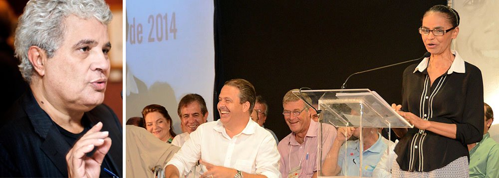 Colunista lembra que mais recente pesquisa do instituto Datafolha apontou Marina, no momento, como o único nome que seria capaz de levar a eleição presidencial para o segundo turno; “A importância dos partidos foi nenhuma para eleger Collor. O PSDB era pequeno quando elegeu Fernando Henrique presidente. O PT também, quando Lula se elegeu pela primeira vez. O PSB de Campos é um partido pequeno, embora tenha sido o que mais cresceu nas eleições municipais de há dois anos. A dupla Campos e Marina é de fato uma possibilidade real de poder”