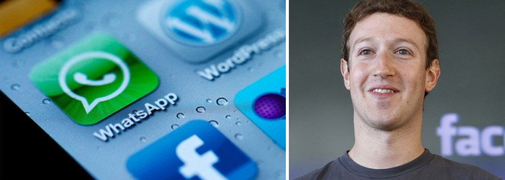 A rede social Facebook, do empreendedor Mark Zuckerberg, anunciou nesta quarta-feira a compra do serviço de mensagens instantâneas Whatsapp por cerca de US$ 16 bilhões em dinheiro e ações