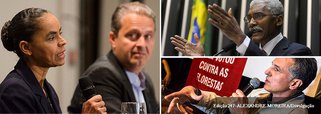Reunião de quase dez horas também cria grupo com cinco membros para fazer o diálogo com o partido com o qual está coligado; segundo Bazileu Margarido (abaixo), decisão de última hora de Marina Silva se aliar a Eduardo Campos ainda não foi superada dentro da nova sigla; deputado federal Domingos Dutra do MA (acima) anunciou desligamento por discordar de novas alianças, com a deputada Eliziane Gama (PPS), possível candidata ao governo do Estado