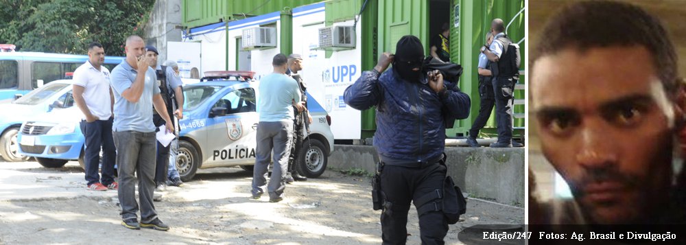 Nove dos dez policiais acusados de torturar, matar e ocultar o corpo do ajudante de pedreiro Amarildo de Souza se apresentaram espontaneamente no início da noite no Quartel-Geral da Polícia Militar do Estado do Rio de Janeiro; defesa diz que "não tem provas que incriminem seus clientes, apenas especulação, e a prisão é um exagero, já que, até o momento, todos contribuíram com as investigações”; o soldado Wellington Tavares da Silva foi o único que ainda não apareceu