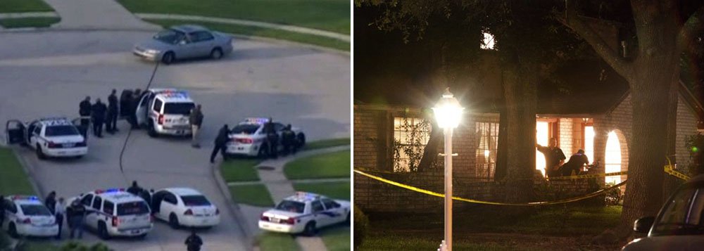 As pessoas assassinadas pertenciam a uma mesma família; aparentemente o crime ocorreu por um problema doméstico na noite desta quarta-feira em um subúrbio de Houston; o suspeito fugiu do local, mas acabou se rendendo à polícia; dois dos mortos eram crianças que ele e sua ex-mulher tinham adotado
