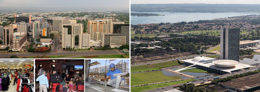 A atividade econômica no Distrito Federal cresceu 1,2% em 2013, na comparação com o ano anterior, segundo o Índice de Desempenho Econômico do Distrito Federal (Idecon-DF), divulgado pela Codeplan; esse mesmo percentual de crescimento (1,2%) foi registrado no quarto trimestre de 2013, na comparação com igual período de 2012