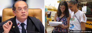 Ministro Gilmar Mendes, que vota nesta quinta-feira 3 como substituto no Tribunal Superior Eleitoral o registro do Rede Solidariedade, de Marina Silva, apresenta argumento para dar um jeitinho no caso, e superar a questão das 95 mil assinaturas não reconhecidas pelos cartórios eleitorais; é só deixar a matemática de lado; "Não gosto de aplicar aritmética ao direito", disse Gilmar, para quem tribunal deve avaliar o caso "com seriedade"; na prática, ele deu o primeiro voto a favor do registro do Rede