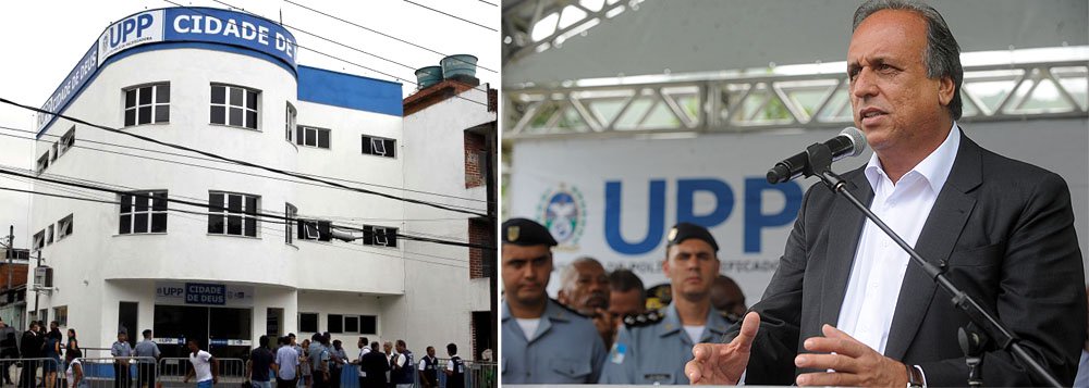 Governador e prefeito do Rio de Janeiro são os cabos eleitorais do aspirante a candidato do PMDB ao governo do estado, Luiz Fernando de Souza, o Pezão; nas palavras do colunista Ricardo Noblat, ele "prescinde de adversários": Cabral "parece acuado pelo tráfico de drogas", enquanto Paes "atravessa seu pior verão"