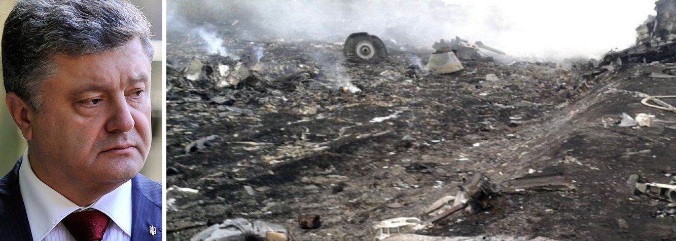 O presidente da Ucrânia, Petro Poroshenko, classificou como "ato terrorista" a derrubada de um Boeing da Malaysia Airlines por um míssil em seu território, numa tragédia que matou 295 pessoas; aeronave caiu próximo a fronteira com a Rússia, segundo a agência russa de notícias Interfax; avião da Boeing, que estava voando de Amsterdã para Kuala Lumpur, teria sido atingido por um míssil disparado do solo; destroços em chamas e corpos foram encontrados no leste da Ucrânia; separatistas russos deverão ser acusados pelo Ocidente