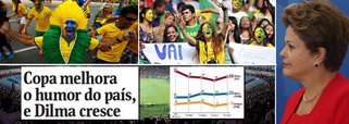 Datafolha que mostra recuperação da presidente Dilma Rousseff e aprovação generalizada à Copa Mundo deveria levar imprensa tradicional a olhar no espelho para analisar sua espetacular derrota diante dos fatos; "Raramente a imprensa hegemônica de um país se vê confrontada tão cruamente com um erro monumental, de sua exclusiva responsabilidade", assinala, em artigo, jornalista Ricardo Amaral; "Sociedade brasileira foi conduzida à descrença, ao mau humor e à crítica sem fundamento"