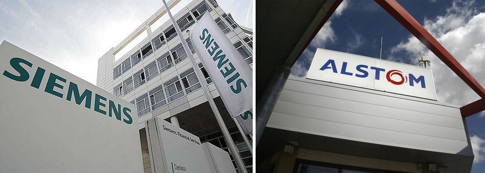 A alemã Siemens está trabalhando em uma oferta formal pelos negócios de energia da Alstom que poderia ocorrer ainda nesta semana; no Brasil, as duas empresas estão envolvidas em escândalos de corrupção