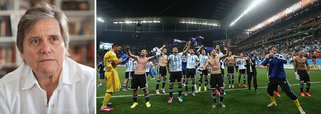 "Nem o mais pessimista iria imaginar um programa de campanha tão rasteiro. Enquanto se estimula de todas as formas uma rejeição contra os argentinos, se torce secretamente pela vitória de Messi &amp; seus companheiros na esperança de prejudicar Dilma Rousseff", escreve Paulo Moreira Leite, colunista da Istoé