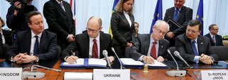 Grupo vai ajudar as autoridades de Kiev a fazer reformas e a promover a coordenação com doadores e as instituições financeiras internacionais; "O nosso objetivo comum é ter uma Ucrânia democrática, independente e próspera", disse Durão Barroso