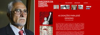 Site "Parceiros da família Genoino", que arrecada contribuições financeiras para ajudar no pagamento da multa de R$ 667 mil a qual o ex-deputado foi condenado pelo STF, alcançou o valor em dois dias